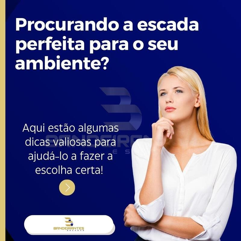 Procurando a escada perfeita para o seu ambiente?