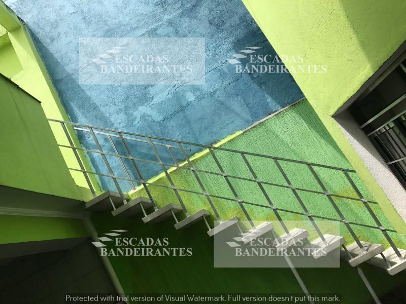 Corrimão de ferro galvanizado composto