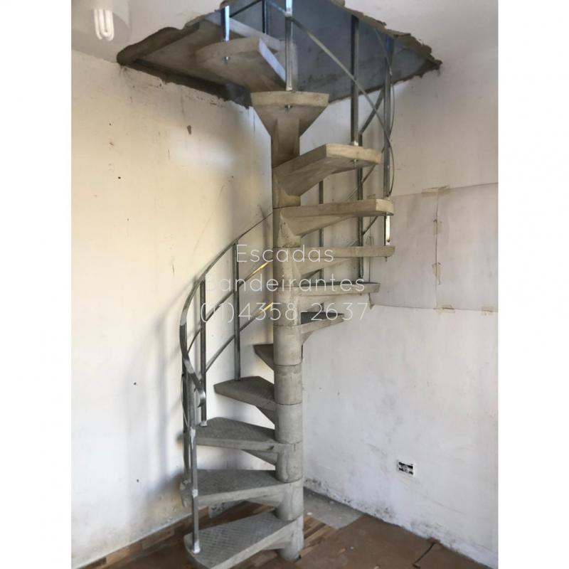 Corrimão de ferro galvanizado composto