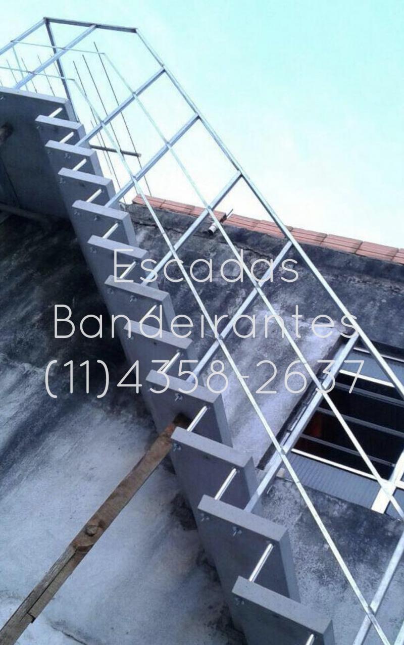 Corrimão de ferro galvanizado simples