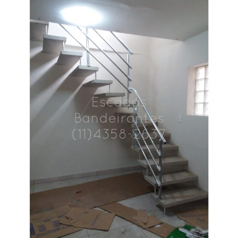 Corrimão de ferro galvanizado tubular