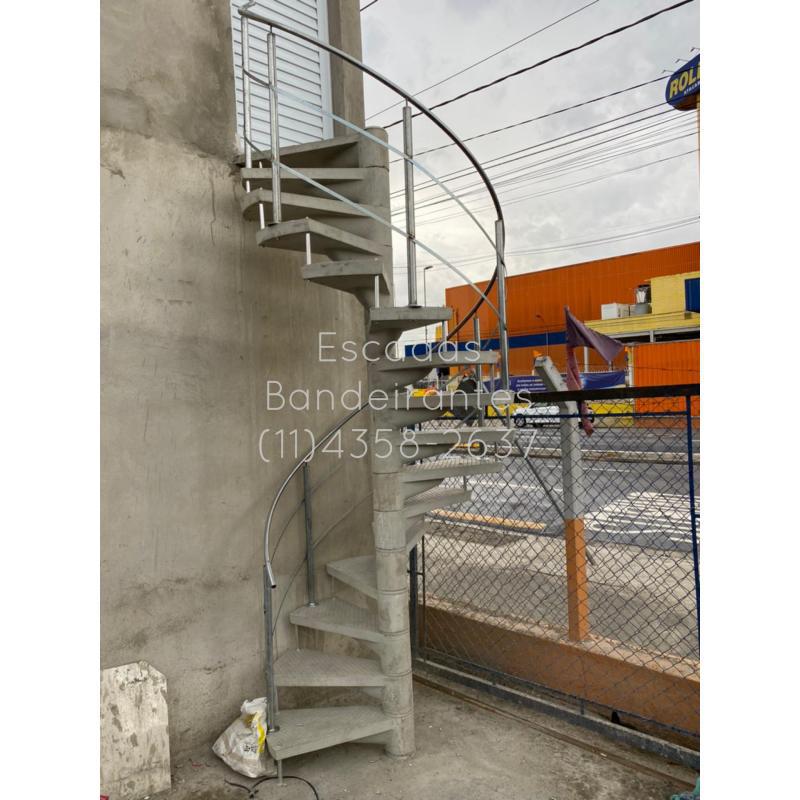Corrimão de ferro galvanizado tubular