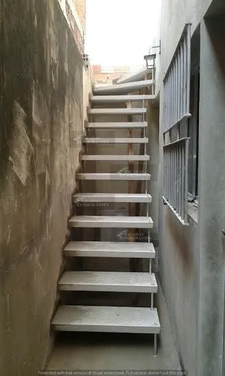 Escada de concreto tipo l