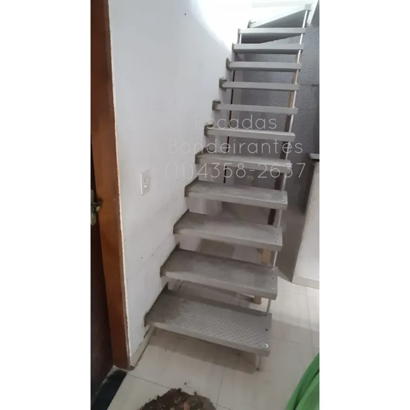 Escada pré moldada concreto no abc