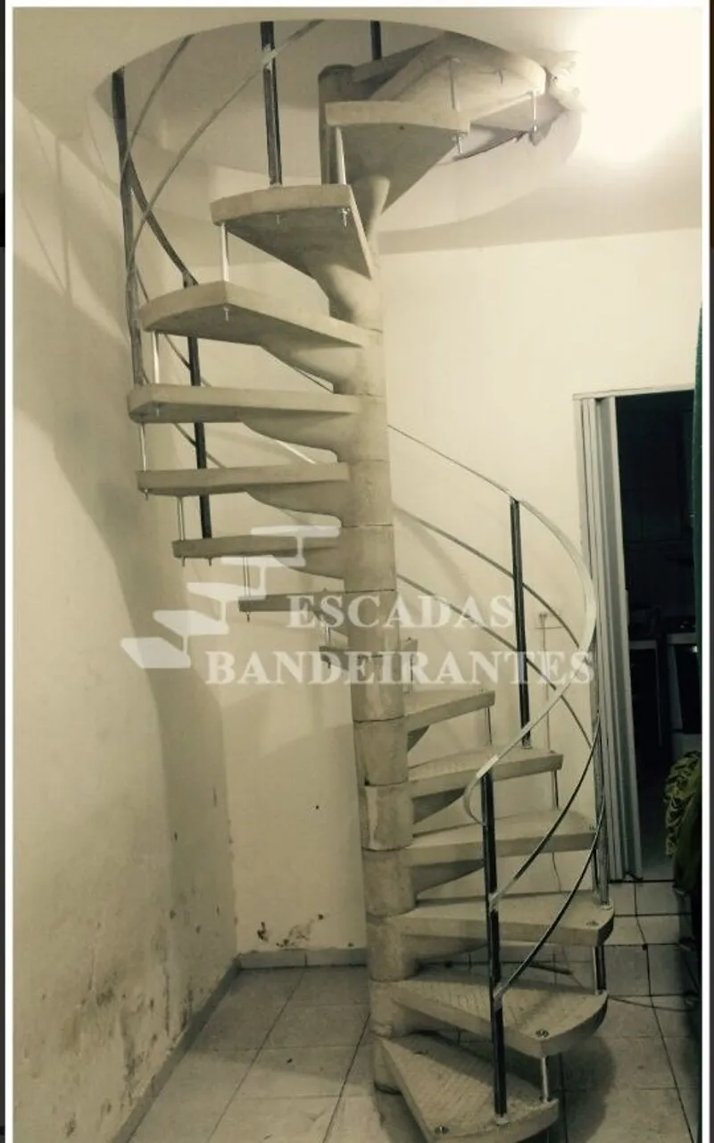 Fábrica de escada caracol de concreto